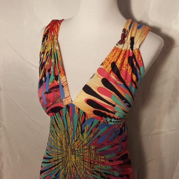 Koko Breeze bright and colorful dress - Picture 3 of 7